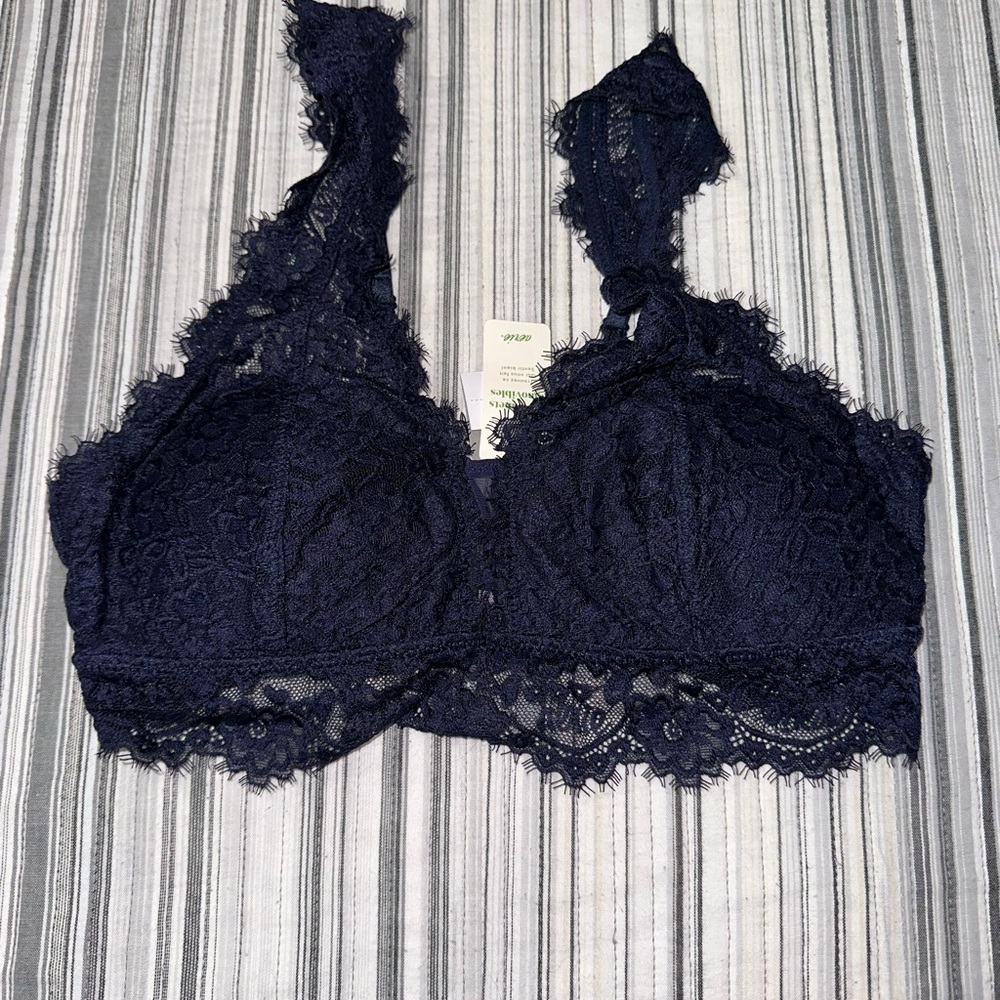 Aerie Navy Blue Bralette